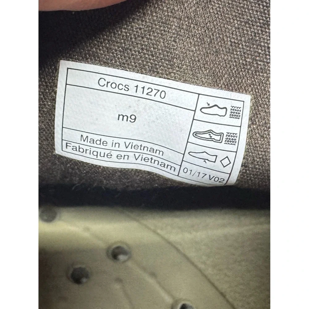 CROCS mens canvas